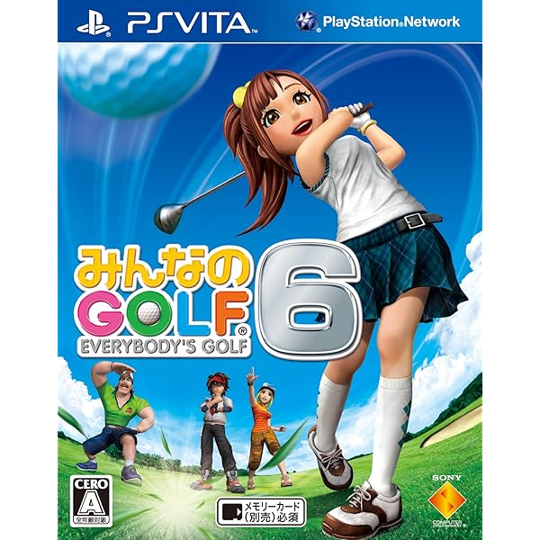 Amazon | 【PS Vita】みんなのGOLF 6 PlayStation Vita the Best