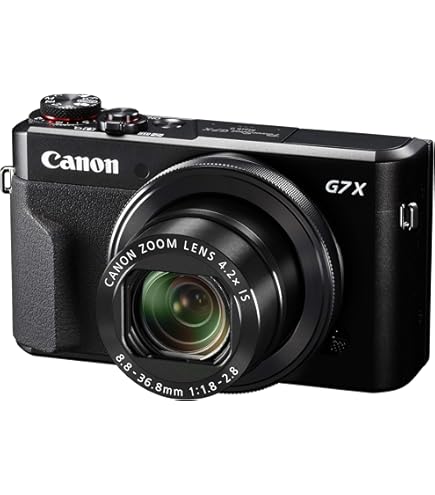 Amazon | 【整備済み品】 Canon PowerShot G7 X Mark II (ブラック