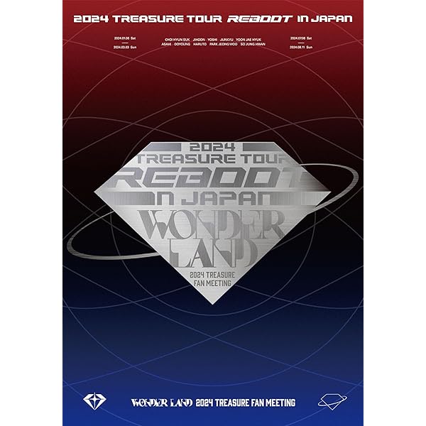 Amazon.co.jp: 2024 TREASURE TOUR [REBOOT] IN JAPAN + 2024 TREASURE