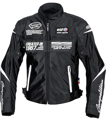 Amazon | エルフ(elf) バイク用 春夏モデル ジャケット イデアール