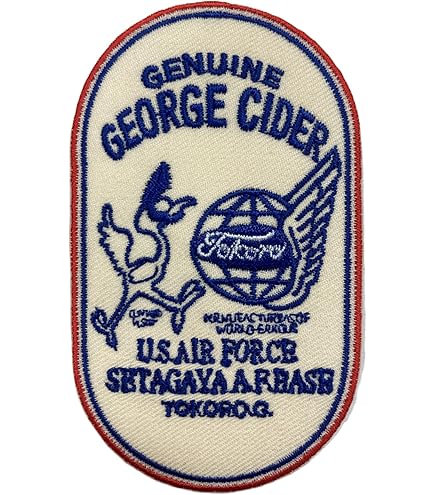 Amazon.co.jp: スコードロンパッチ レザー ワッペン 米軍 ww2