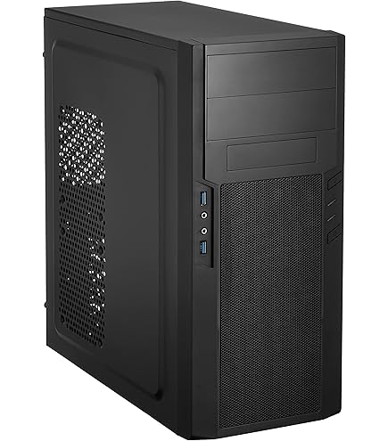 Amazon | Silver Stone TEMJIN SST-TJ08B-E MICROATX MINI-TOWER