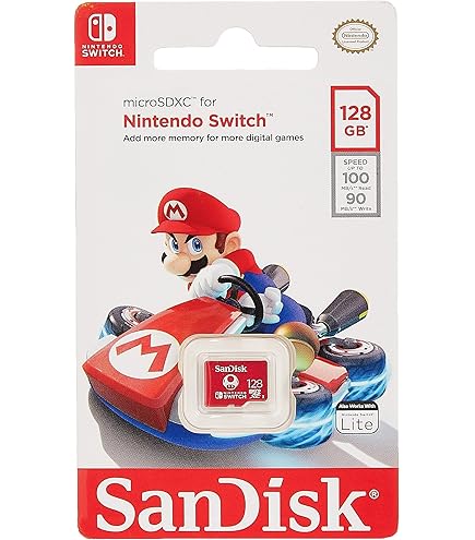 Amazon | Lakko SanDisk 256GB Nintendo Switch MicroSD Card/Memory
