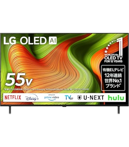 Amazon | LG 55V型 有機EL テレビ OLED55C8PJA 4K ドルビービジョン