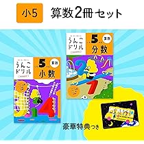 特典つき】小学5年生 算数セット+下敷き (うんこドリルシリーズ) | 文