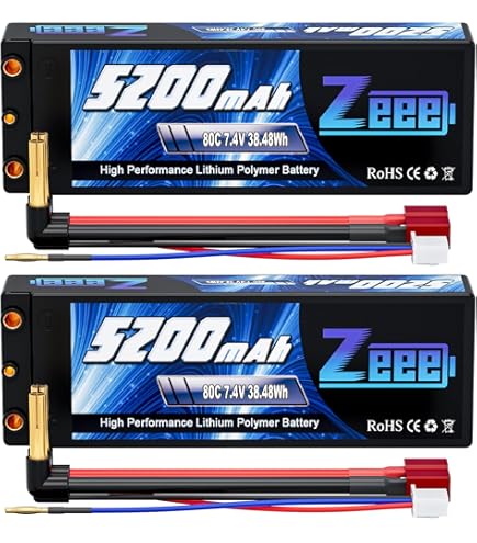 Amazon | 7.4V 100c 3500mAhバッテリー ヨコモ Li-Po ハードケース YB