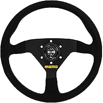 Amazon | MOMO(モモ) ステアリング MOD.78 32パイ BK/スエード M-46
