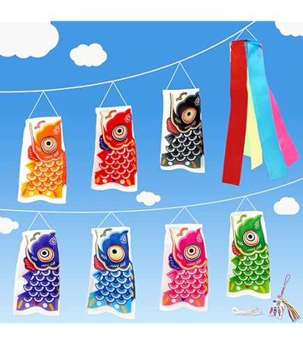 Amazon | いせ辰 こいのぼり モビール 黒 2024年製 | こいのぼり