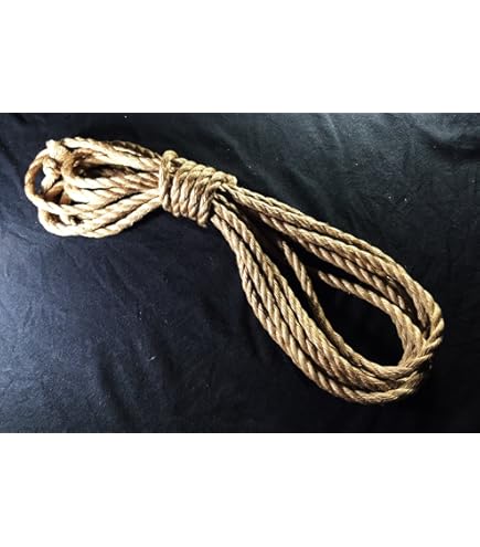 Amazon.co.jp: 高級麻縄 φ6mm/10M 厳選蜜蝋 処理済 : 産業・研究開発用品