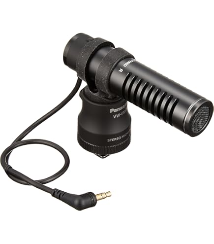 Amazon | パナソニック(Panasonic) ビデオカメラ用 超指向性
