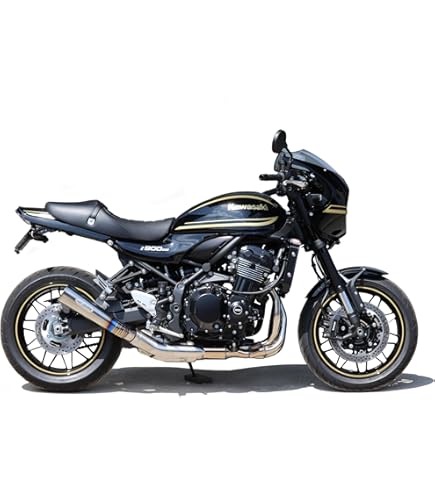 Amazon | バイクスリップオンマフラー バイクサイレンサー チタン合金