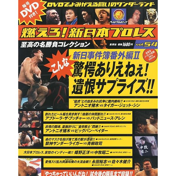 Amazon.co.jp: 新日本プロレス名勝負三十 平成名勝負篇 [DVD