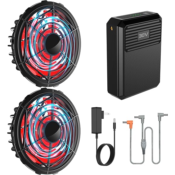 Amazon.co.jp: 空調作業服 ファンバッテリーセット 33V 超高出力 2025