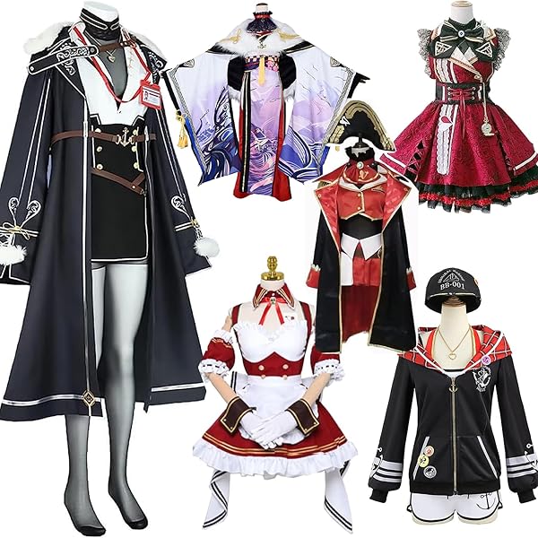 Amazon.co.jp: VTB 宝鐘マリン ゴスロリ衣装 コスプレ 衣装 : おもちゃ