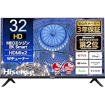 Amazon | Hisense 32V型 ハイビジョン 液晶 テレビ 32A40H ネット動画