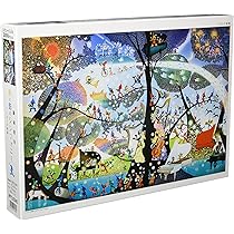 Amazon | 1000ピース ジグソーパズル 藤城清治 光と影のシンフォニー