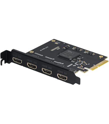 Blackmagic Design Placa de captura e reprodução DeckLink Quad 2