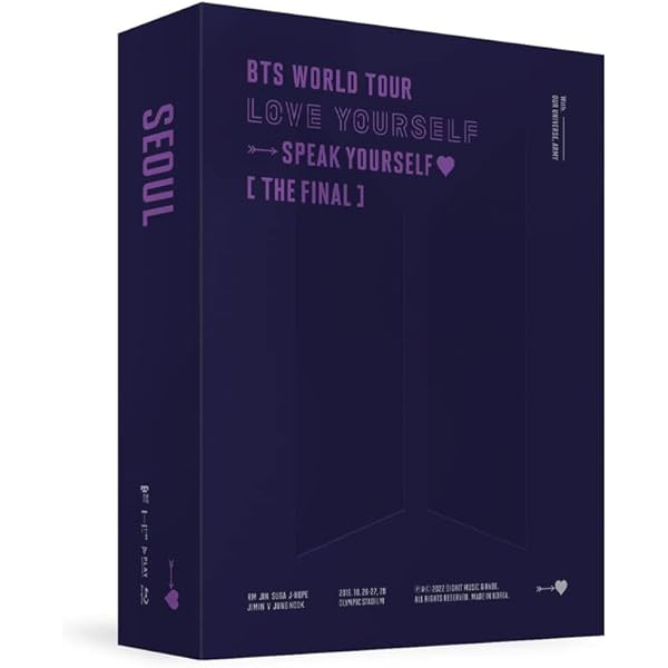 Amazon.com: World Tour 'Love Yourself: Speak Yourself' (Japanese