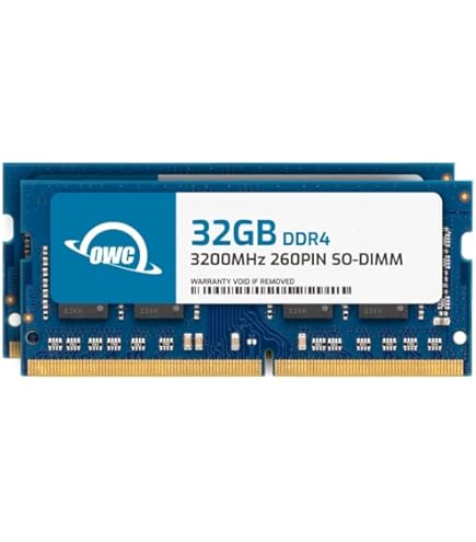 OWC 64GB (2 x 32GB) PC21300 DDR4 2666MHz SO-DIMMs Memory Ram