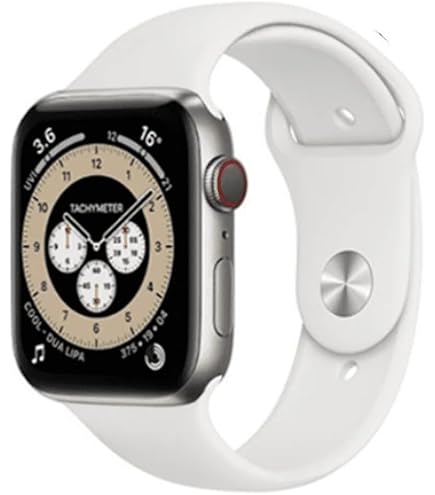 Amazon.com: Apple Watch Series 6 (GPS + Cellular, 40mm) - Silver