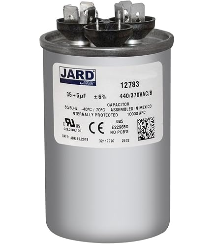 Amazon.com: MARS - Motors & Armatures 12286 40 + 5 uF MFD x 440