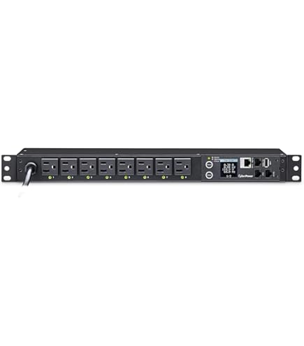 Amazon.com: APC AP7801 Rack PDU Metered 1U, 120V, 20A (Server