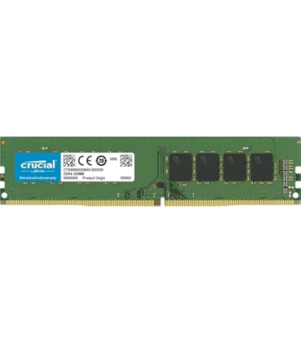 Crucial 16GB DDR4 2666 MT/s (PC4-21300) UDIMM 288-Pin Memory