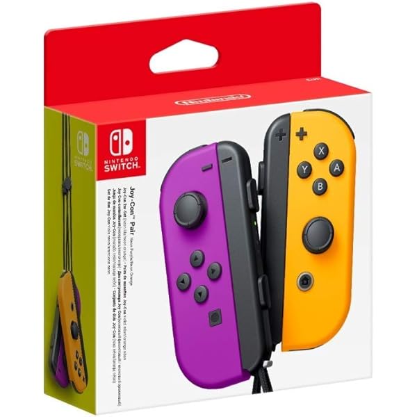 Amazon.com: Nintendo Switch Joy-Con (L/R) Gaming Controller, Neon