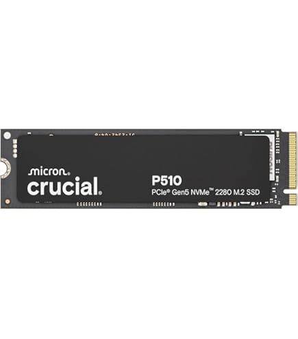 Amazon.com: Crucial P510 2TB NVMe PCIe Gen5 M.2 2280 Internal