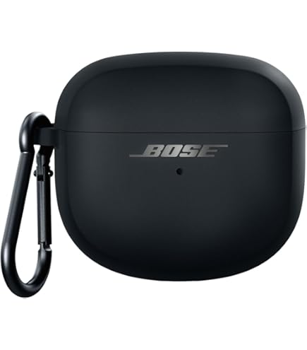 Amazon.com: Bose Wireless Charging Earbud Case Cover, Black