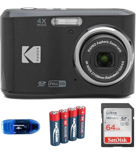 Amazon.com : KODAK Pixpro FZ45 Digital Camera Bundle, Includes