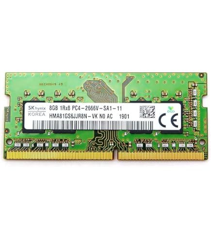 Hynix 8GB PC4-21300 DDR4-2666MHz 260-Pin SODIMM 1.2V Single Rank