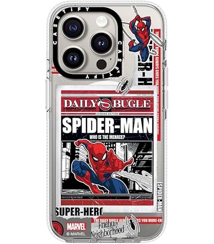Amazon.com: CASETiFY Impact iPhone 13 Pro Case [Spider-Man Co-Lab