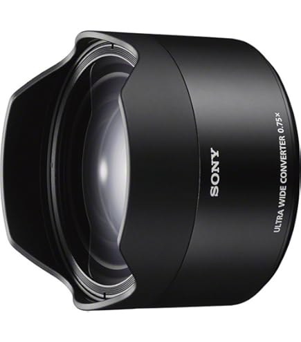 Amazon.com : Sony VCL-ECU1 Ultra Wide Converter, 0.75x, exclusive