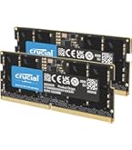 Crucial 32GB DDR5 RAM Kit (2x16GB), 4800MHz CL40 Laptop Memory