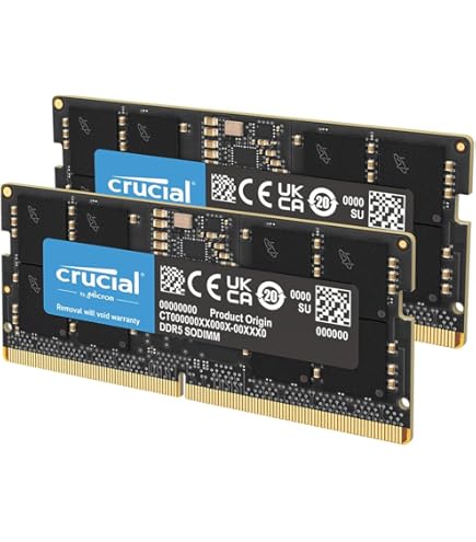 Crucial RAM 64GB Kit (2x32GB) DDR4 2666MHz CL19 Memory for Mac