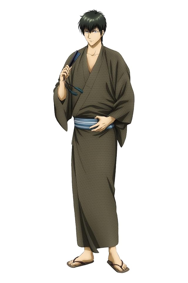 銀魂 iPhone(640×960)壁紙 土方十四郎 浴衣 アニメ-スマホ用画像136945