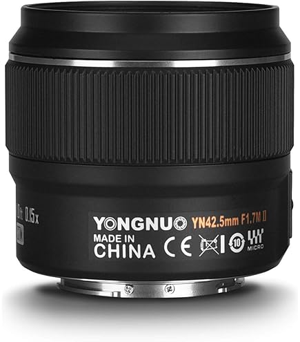 Amazon.com : YONGNUO YN17MM F1.7M Lens for M43 Mount, 17mm F1.7