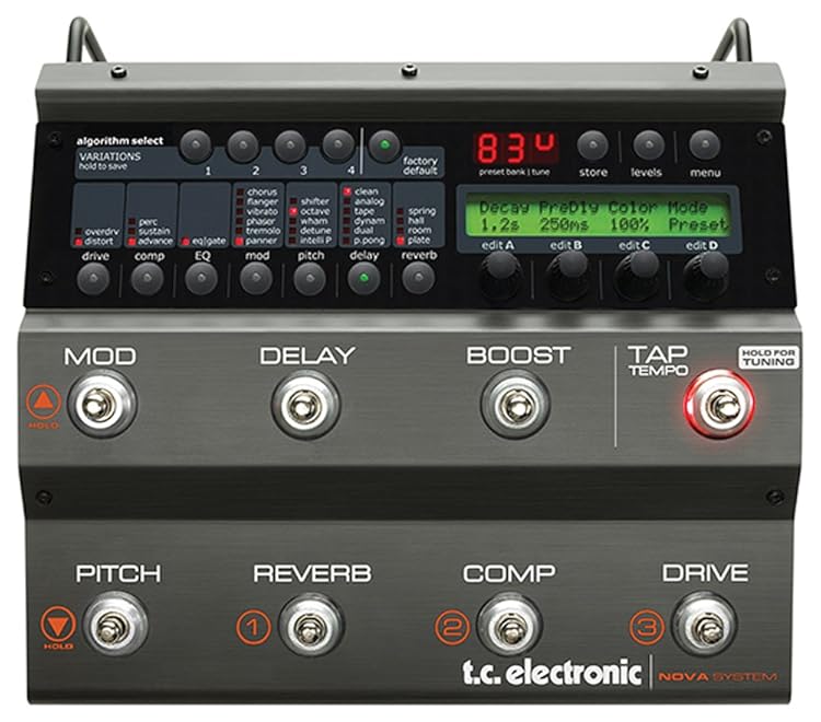 TC Electronic NOVA SYSTEM - G-SYSTEMのアルゴリズムを採用したフロア