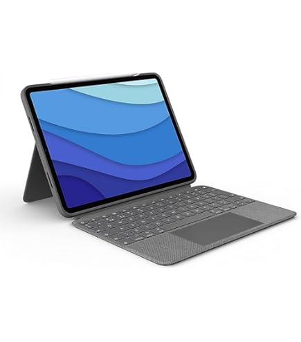 Amazon.com: Logitech Folio Touch iPad Keyboard Case with Trackpad