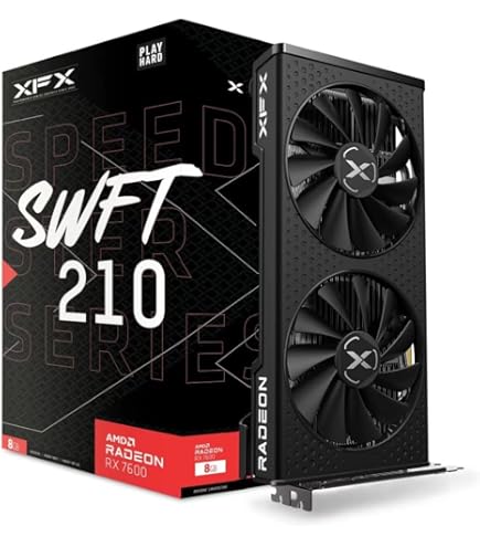 Amazon.com: XFX Speedster SWFT210 Radeon RX 6600 XT CORE Gaming