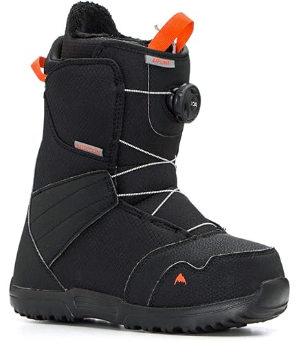 Amazon.com : Burton Zipline BOA Kids Snowboard Boots Sz 5 Gray/Neo