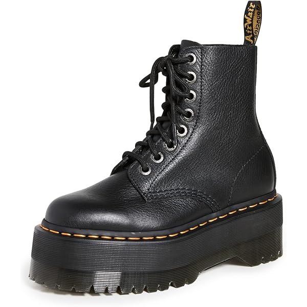 Amazon.com | Dr. Martens Jadon Max Black UK 3 (US Women's 5