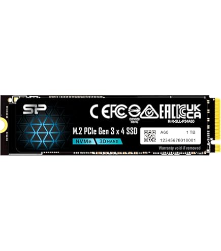 Amazon.com: Silicon Power 1TB US75 Nvme PCIe Gen4 M.2 2280 SSD R/W