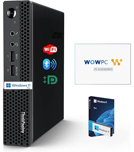 Amazon.com: Lenovo ThinkCentre M720q Tiny Desktop Intel i5-9500T