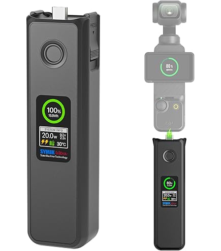 Amazon.com : INSYOO Original Osmo Pocket 3 Battery Handle with