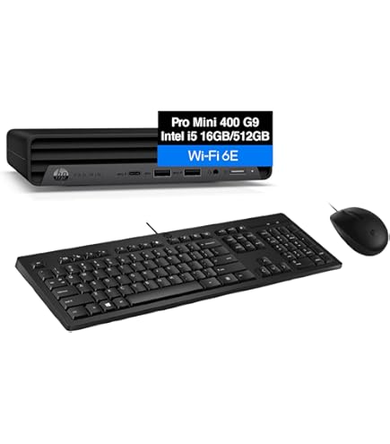 Amazon.com: HP Pro Mini 400 G9 Desktop Computer - Intel Core i5