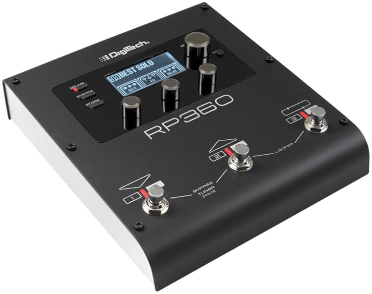 Digitech RP360 - 150以上のモデリングと200を超えるプリセットを搭載
