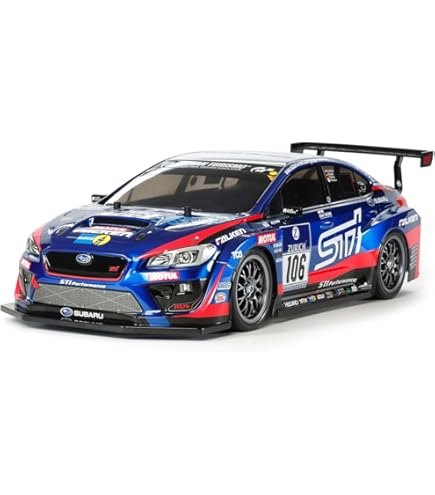 SUBARU WRX STi ラジコンカー 本体とリモコン TT-01 SUBARU WRX STi