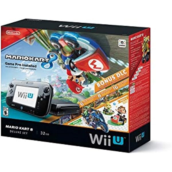 Amazon.com: Nintendo Wii U 32GB Mario Kart 8 (Pre-Installed